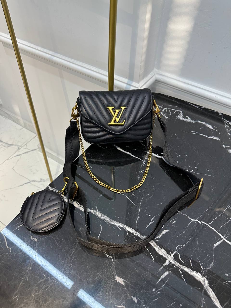 Túi Xách Louis Vuitton New Wave Multi Pochette Like Authentic