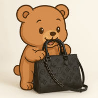 Louis Vuitton Onthego PM Empreinte Leder mit Kettenriemen